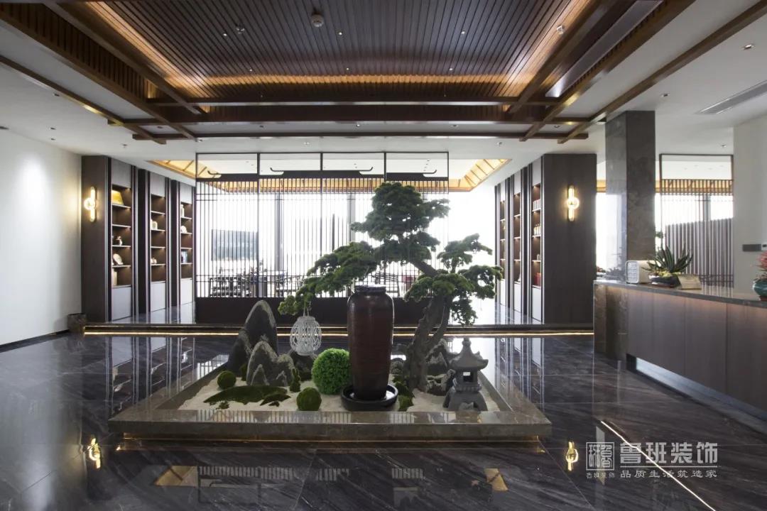 300㎡新中式會(huì)所裝修，一個(gè)有文化底蘊(yùn)的暢聊空間